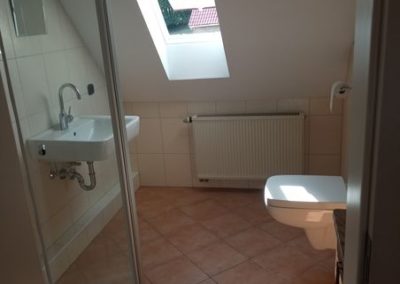 Dusche oben
